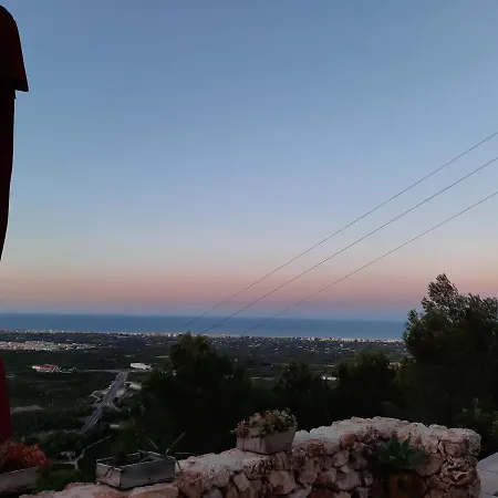 Gaudir La Mar - Casa En Tossal Gros La Font D'en Carros * Castillo del Reboller