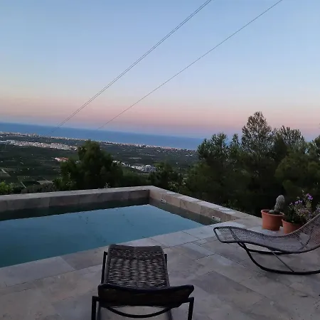 Gaudir La Mar - Casa En Tossal Gros La Font D'en Carros Villa Castillo del Reboller